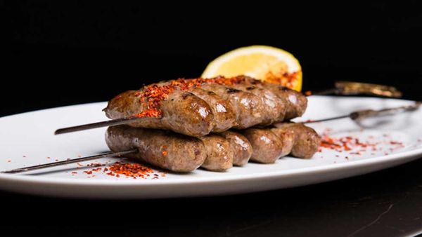 Grilled Makanek: Spicy Lebanese Sausages with a Charred Twist