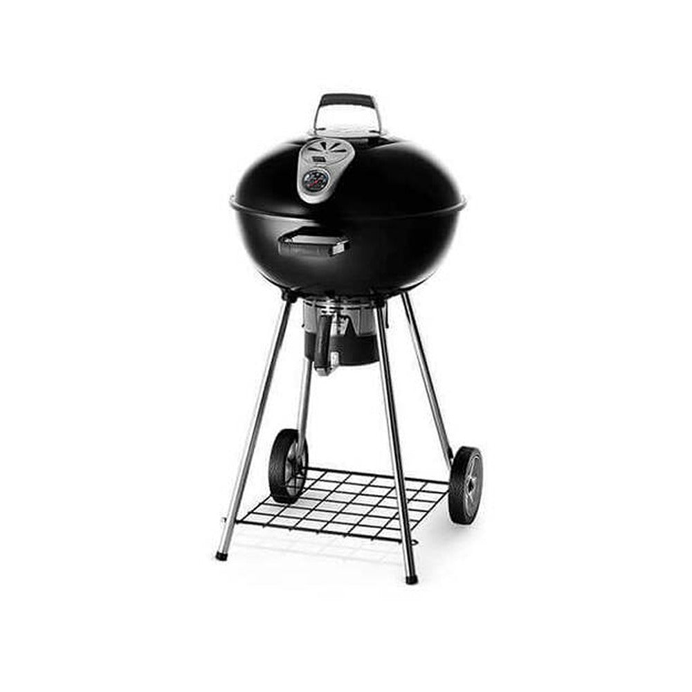 22" Charcoal Kettle Grill, Black