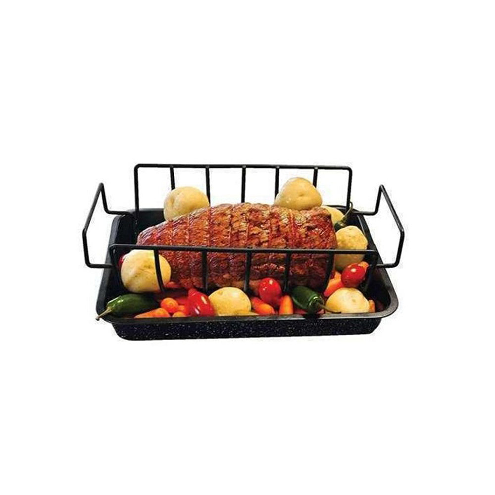 Rib Rack and Pan