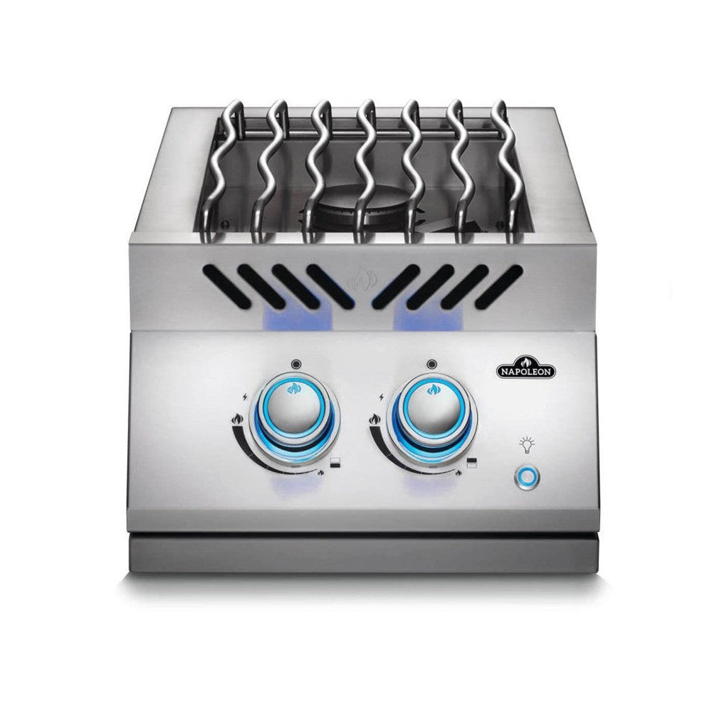 Built-In 700 Series 12" Single Range Top Burner Propane, Stainless Steel