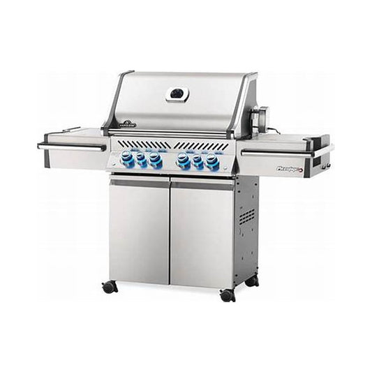 Natural Gas Grill with Infrared Rear and Side Burners