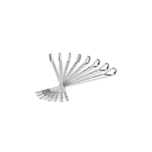 Eight Stainless Steel Multifunctional Skewers