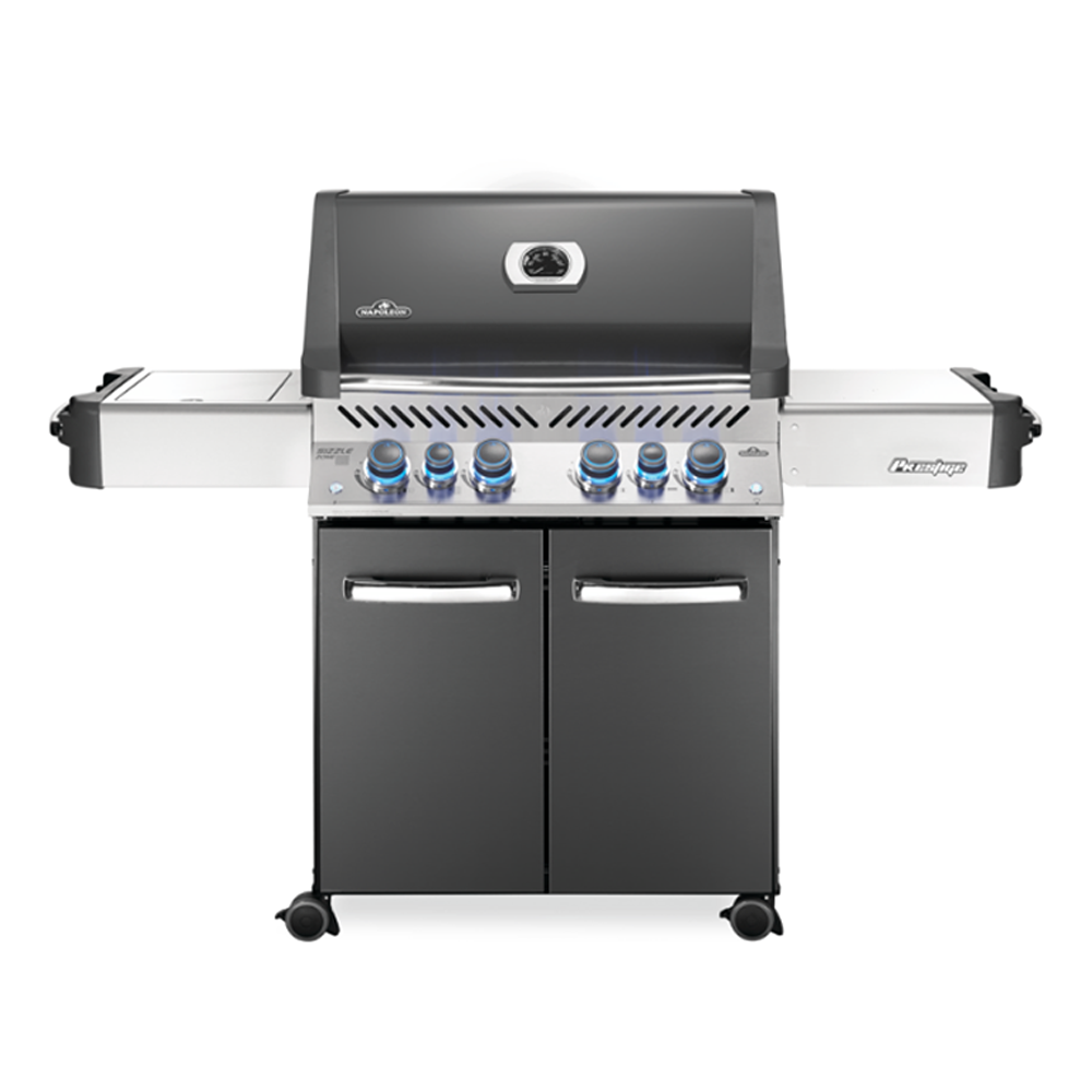 Propane Gas Grill with Infrared Side and Rear Burners