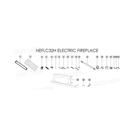 Control Panel, Touch-On (NEFP32-5019W)